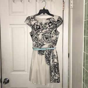 Flower patterned dress